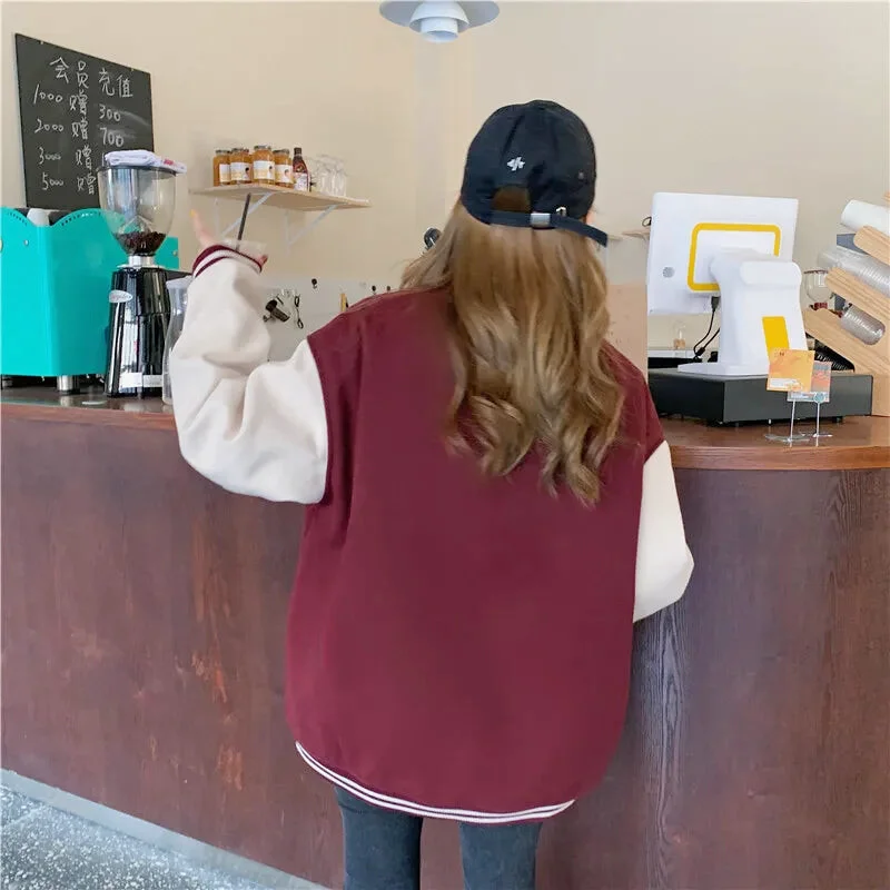 Blouson Teddy Rouge Bordeaux – Image 6