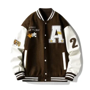 Blouson Teddy Vintage Marron