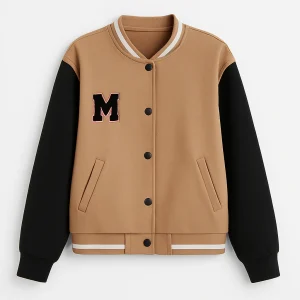 Blouson Teddy Bicolore Femme