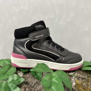 GEOX ref: J56HXA gris/rose