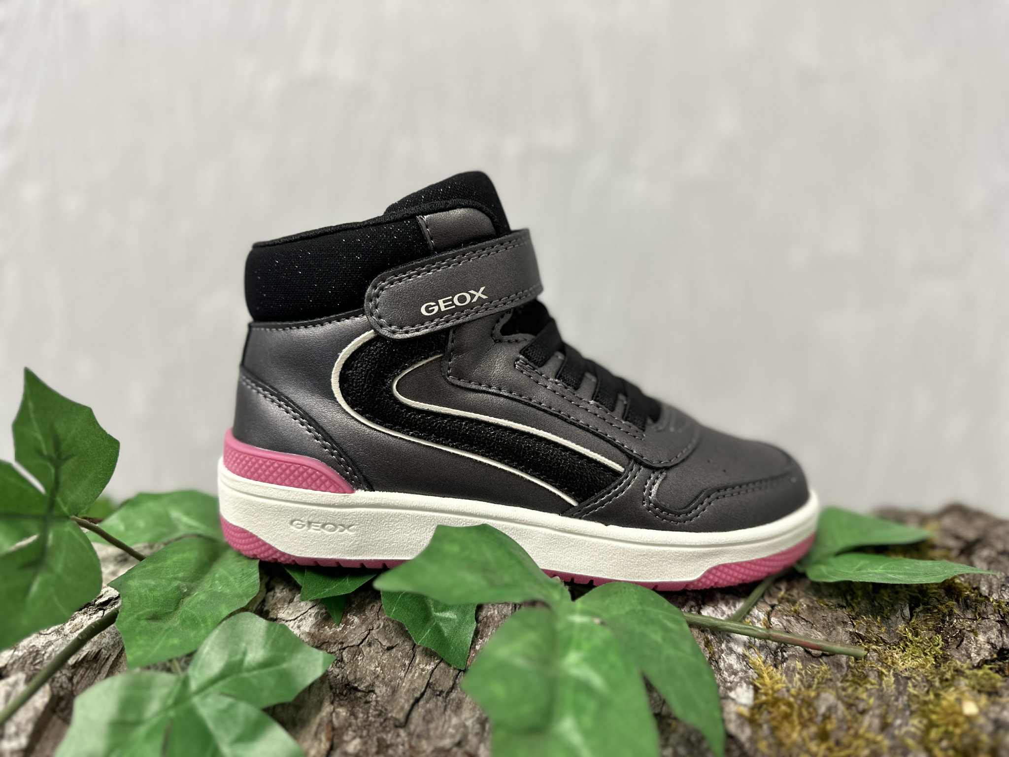 GEOX ref: J56HXA gris/rose