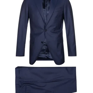 Plain 2 Piece Suit Blue