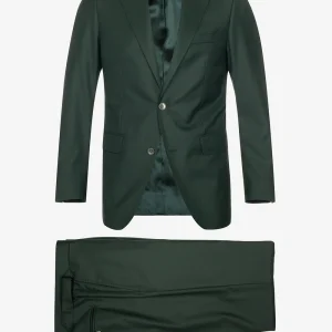 Plain 2 Piece Suit Green