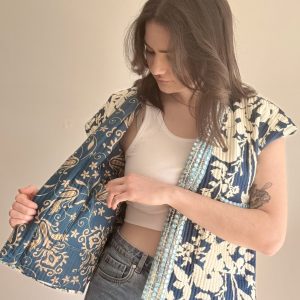 Veste kimono Réversible Bella