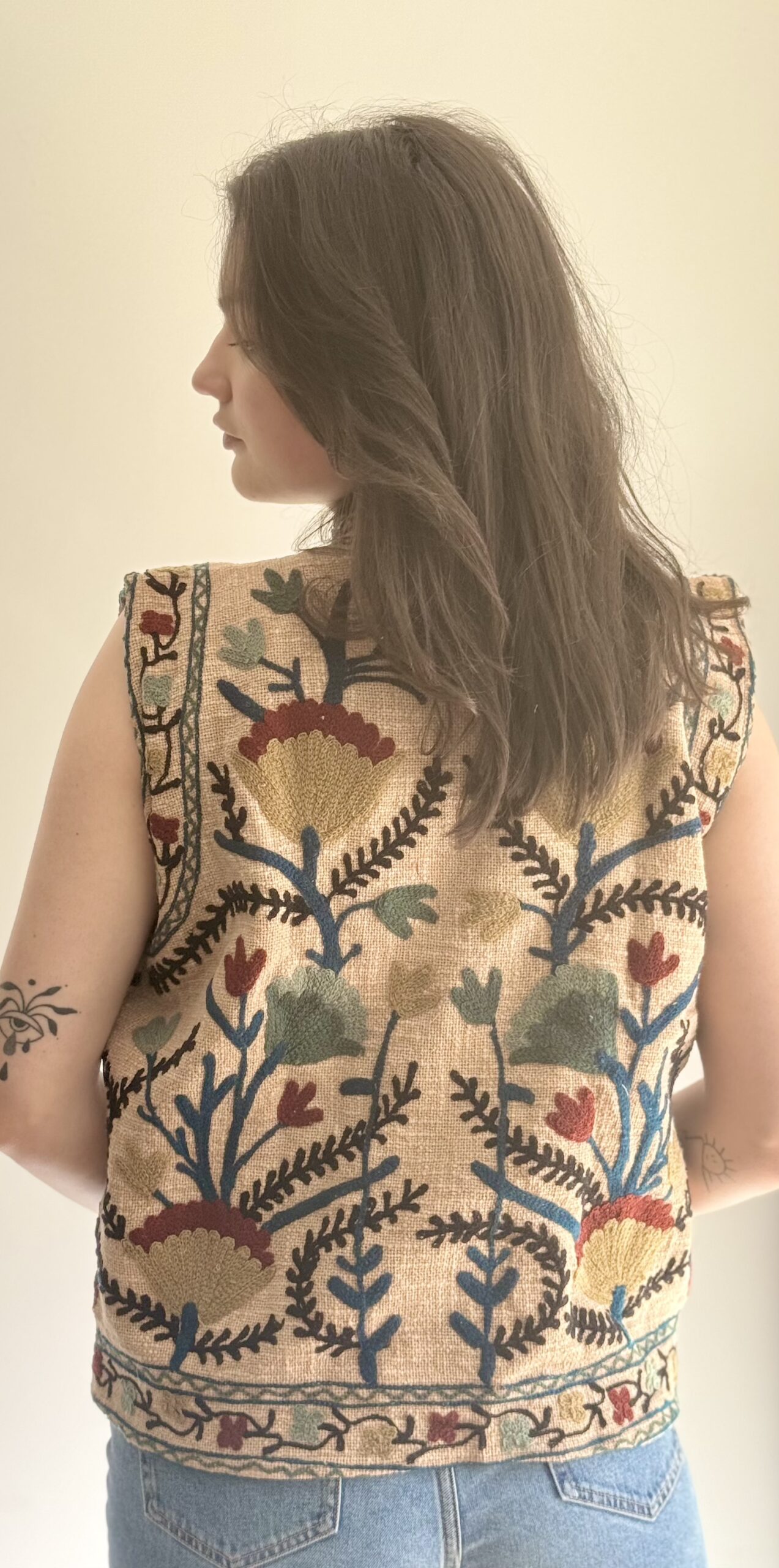 Gilet Anna Reversible Suzani – Image 8