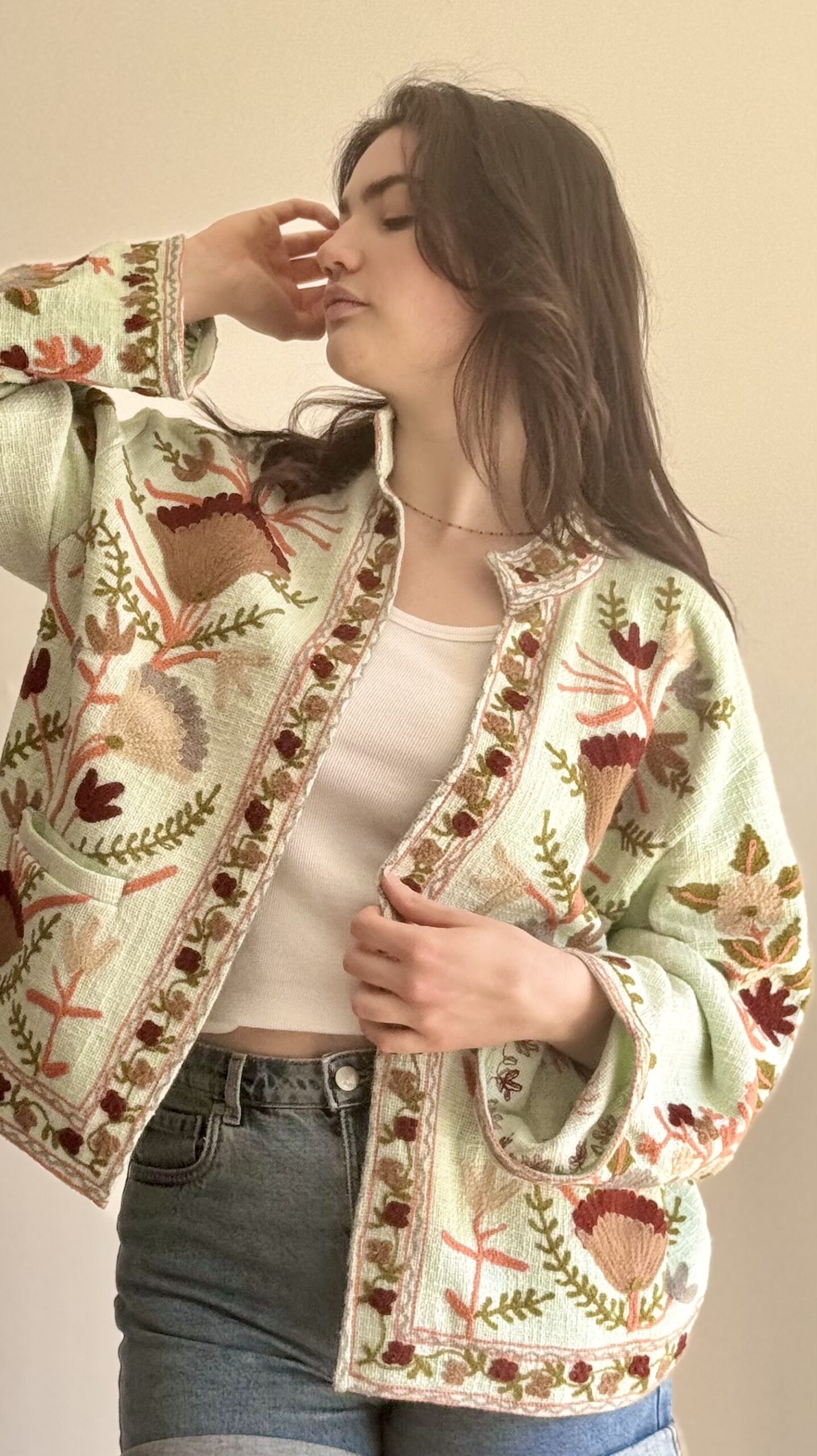 Gilet Maria OverSize Suzani