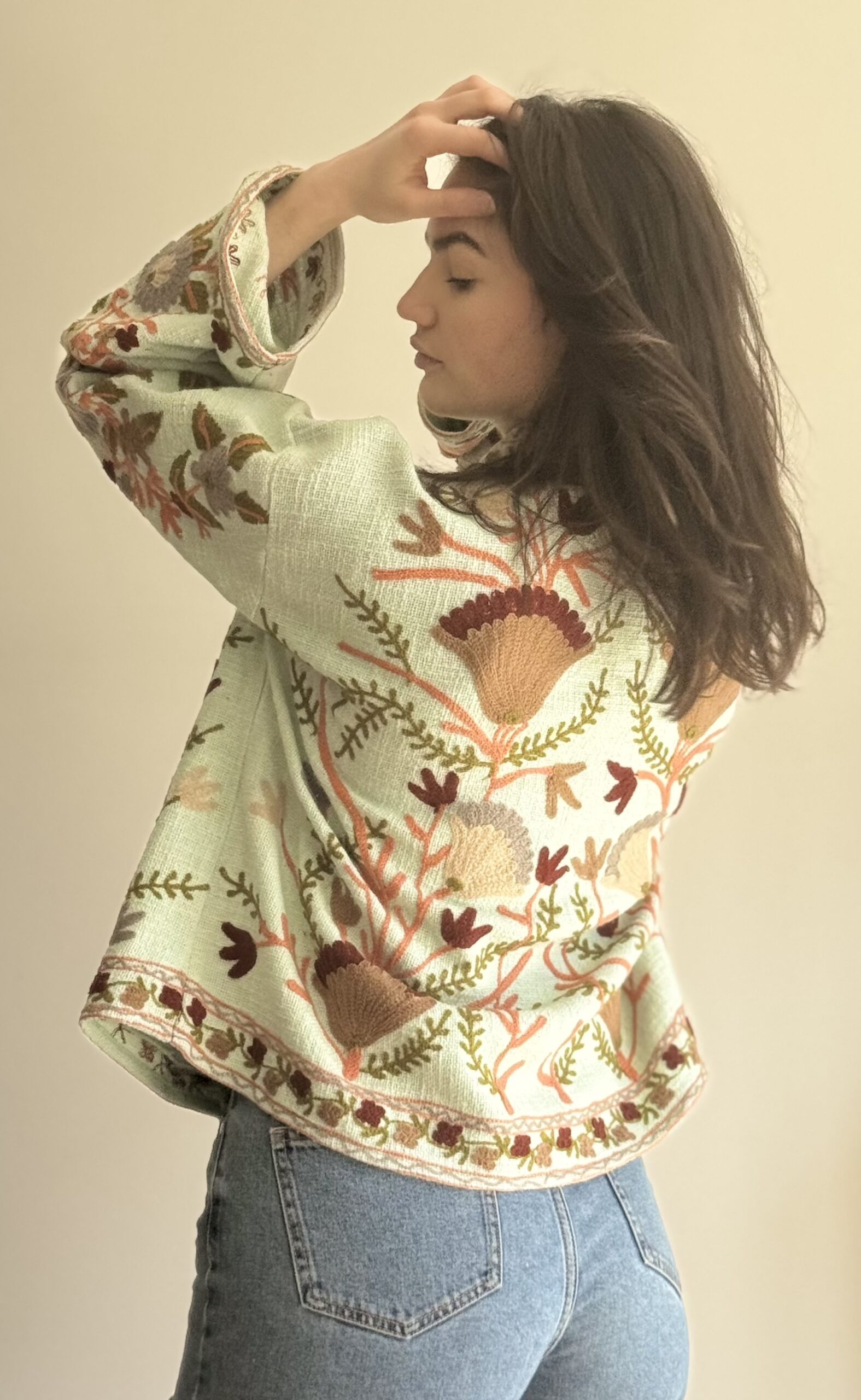 Gilet Maria OverSize Suzani – Image 2