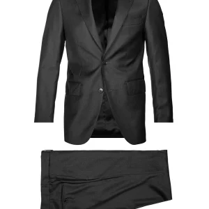 Louis Copeland Core Heritage Two-Piece Suit Charcoal