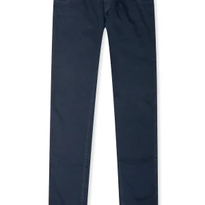 Luxury Cotton Cashmere Jeans Navy