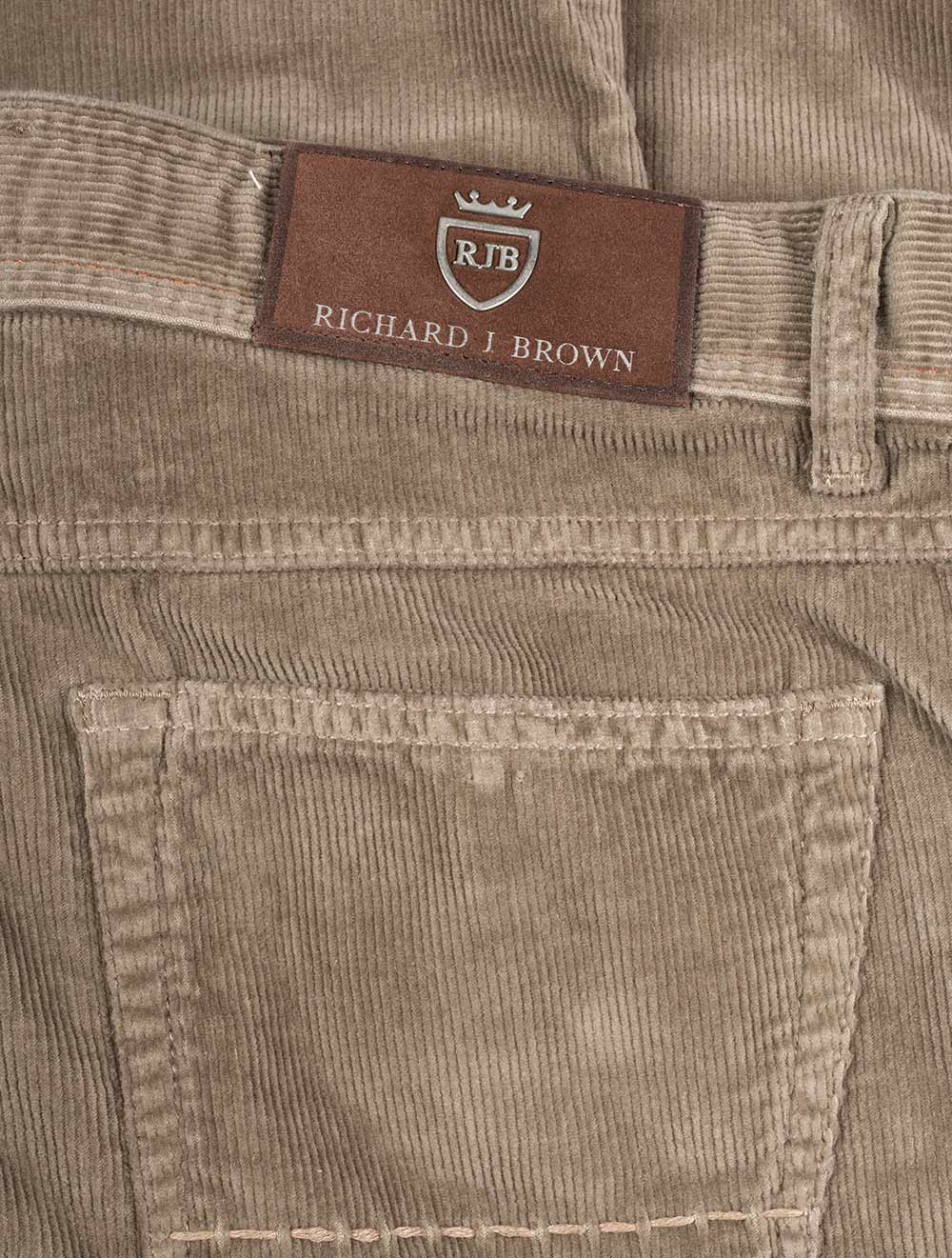 Luxury Cotton Cashmere Cord Beige – Image 4