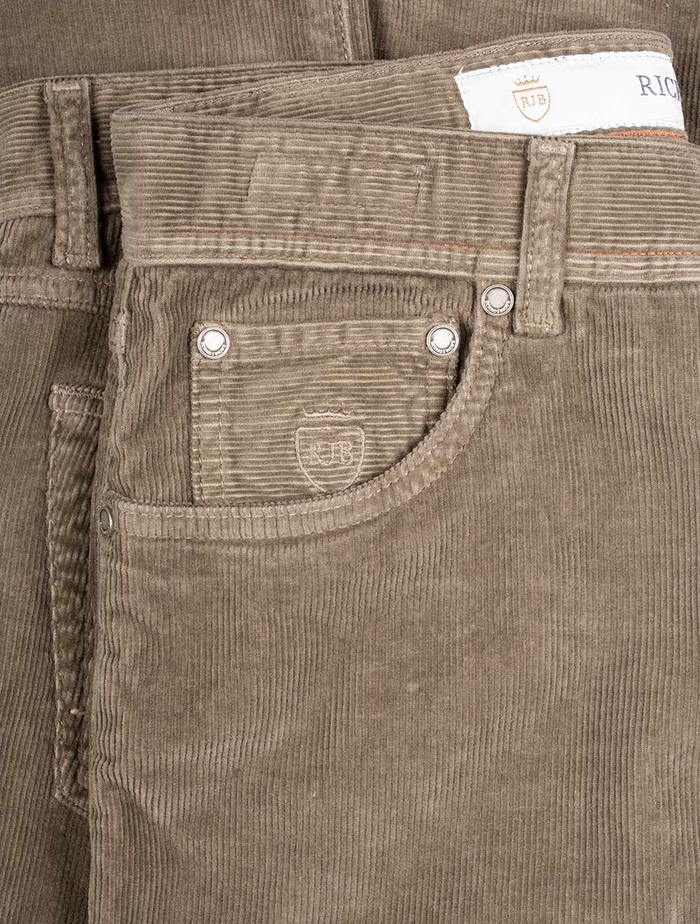 Luxury Cotton Cashmere Cord Beige – Image 5