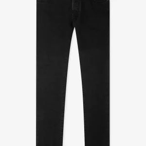 Badge Nick Slim Jean Black
