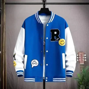 Veste Teddy à Smiley