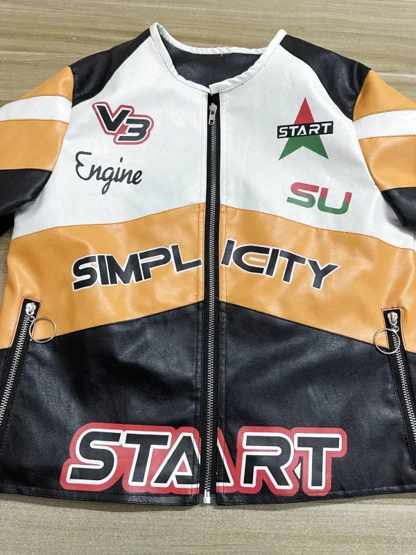 Veste Teddy Cuir Femme – Image 5