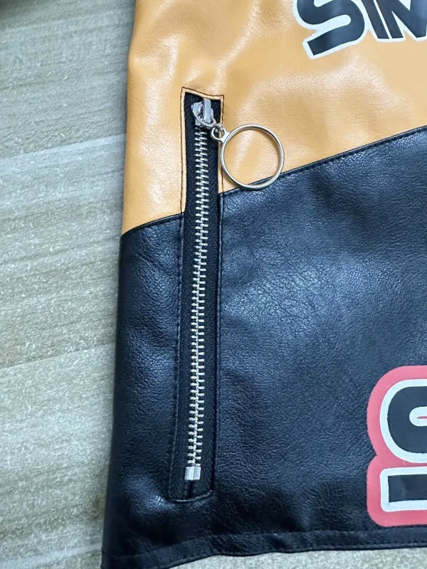 Veste Teddy Cuir Femme – Image 7