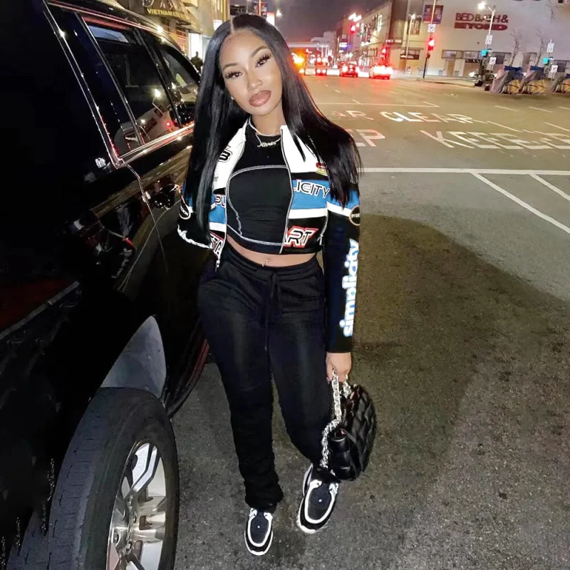 Veste Teddy Cuir Femme – Image 9