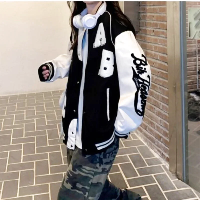 Veste Teddy Femme Noir et Blanc – Image 8