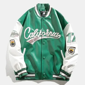 Veste Universitaire Verte California