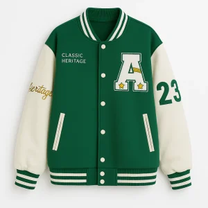 Veste Universitaire Femme Verte